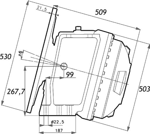 Габаритные размеры PMB 7.8